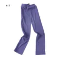 Detail view of the purple modal cotton arm sleeves, soft fabric for sun protection use. - Style 17