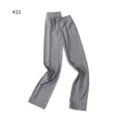 Grey modal cotton sun protection sleeves, breathable soft arm covers for outdoor summer. - Style 23