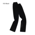 Black sun protection arm sleeves modal cotton breathable cooling sleeves pair for outdoor sports - Black