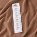 Perl U-förmige Hijab Nadeln Set 12 Stk Schal Clips Nahaufnahme weiße Tuchfixierung - Weiß Set 12 Stk