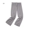 Manches de glace unies d'été en dentelle à volants protection solaire bras pour femmes - 8#
