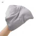 Solid color modal cotton soft breathable jersey headscarf hijab for women daily wear grey - Light Gray