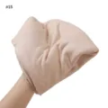Solid color soft breathable cotton jersey modal turban scarf for women daily wear accessory - Nude