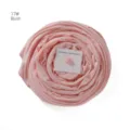 Mercerized cotton long hijab scarf in blush pink with strong magnetic pin set detail - Blush Pink
