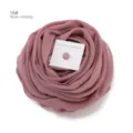 Rosenmelodie Chiffon Hidschab Schal mit Magnetschnalle Set, elegante einfarbige Kopftuch. - 16#