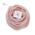 Chiffon Hijab Rosenform mit starkem Magneten in der Farbvariante Skin-peach fur Damen - 19#