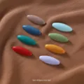 Colorful plastic safety pins set, 8 pieces mix color scarf clips for daily use. - Group 4 Red Mixed