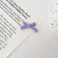 Perline a forma di fiocco viola in resina per gioielli fai da te, accessori per bracciali. - Viola