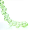 4mm 6mm 8mm Light Green Faceted Crystal Glass Beads DIY Jewelry Making Loose Beads Variant - 8mm (Approx. 87 Beads/String) / Light Green