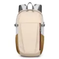Large capacity versatile casual backpack for outdoor sports, hiking and daily school use. - Khaki