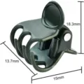 Mini pince de fixation pour plantes en plastique avec design robuste pour le jardin. - 1 Pièce/Pack / Vert foncé