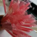 Pink heart shaped plastic drinking straws individually wrapped eco friendly party supplies - Single Piece / Pink Individual Packaging