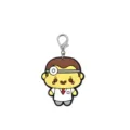 Cute medical doctor cartoon rubber keychain with metal lobster clasp pendant gift accessory - 19