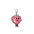 Cute PVC soft rubber nurse heart keychain bag charm medical nurse gift keyring pendant - 07