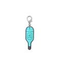 Cute thermometer silicone keychain medical cartoon pendant metal lobster clasp keyring gift accessories - Symmetrical Black (07)