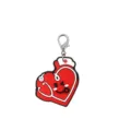 Red nurse heart PVC keychain cute medical bag pendant keyring creative gift accessory - Nurse Cartoon