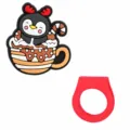 Noël Penguin PVC Souple Bague DIY Dessin Animé Enfants Anneau Cadeau Accessoire - 05