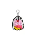 Cute PVC skeleton ribcage organ keychain pendant bag charm cute medical style accessory - 15