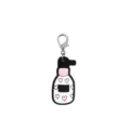 Leuke cosmetische fles PVC sleutelhanger met karabijnhaak, stijlvolle tassenhanger. - 20