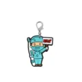 Cute nurse cartoon keychain with lobster clasp, soft rubber medical theme pendant accessory. - 21
