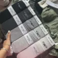 Otoño invierno calcetines de mujer japoneses con lazo color sólido largos de estudiante - Lazo Grande Otoño Invierno