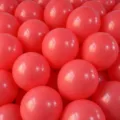 Red latex balloons 10 inch matte finish thickened party decoration for birthday wedding - 10" / Red