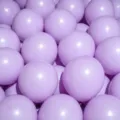 10 inch light purple macaron matte latex balloons bulk wedding birthday party decor - 10" / Purple