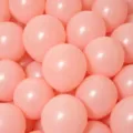 Pastel pink matte latex balloons 10 inch thick party decoration wedding birthday - 10" / Orange