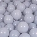 High quality 10 inch matte white latex balloons for wedding birthday party decor and celebration. - 10" / Gray