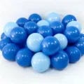Blue party balloons set for birthday decorations, baby shower, and festive celebration decor. - 10 Inch 100 Pcs Pack / Light Blue