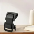 Schwarze automatische Gürtelschnalle Zubehör, schlichtes mattes Design für Herren. - Nur Schnalle (Ohne Gürtel) (2 Stück) / 7cm*4cm / Schwarz