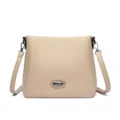 Damen PU Leder Umhängetasche Beige Schultertasche Freizeit Alltag Tasche Handtasche - Aprikose