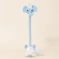 Simpatico elefante di peluche dal collo lungo divertente pupazzo morbido borsa pendente - Elefante