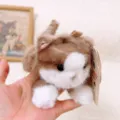 Simpatico gatto di peluche con zampe magnetiche, morbido adesivo per frigorifero. - Ombrato Argento