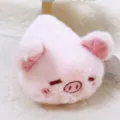Süßes rosa Schweinchen Plüschtier Stressabbau Squeeze Puppe weiches Kuscheltier für Mädchen - Rosa / 18cm