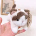 Simpatico gatto di peluche magnetico morbido animale ripieno decorazione per frigorifero - Gatto Ragdoll