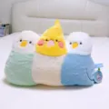 Cute triple bird plush pillow stuffed animal cushion for bedroom bed sofa sleep comfort gift - Three-Piece Bird