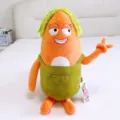 Simpatico peluche stravagante con capelli verdi e salopette, morbido giocattolo imbottito. - 35cm / Gud Bubu (Capelli Verdi)