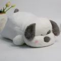 Simpatico cucciolo peluche sdraiato morbido animale di peluche cuscino regalo grigio bianco - Dalmatino Carino