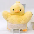 Simpatico peluche paperella gialla cuscino morbido animale di peluche decorazione. - Cuscino Anatra