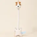 Peluche animale collo lungo divertente carino bambola di stoffa giocattolo ciondolo borsa - Fox Terrier