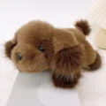 Cucciolo di peluche marrone giocattolo, adorabile bambola di animale imbottito morbido - 45cm / Caffè