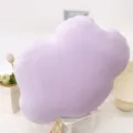 Cuscino in peluche a forma di nuvola viola, morbido cuscino da divano per decorazione. - Nuvola Viola
