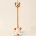 Funny long neck bear plush toy cute animal doll soft stuffed bag pendant for kids - Bear / 40CM