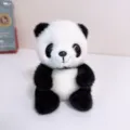 Carino panda peluche animale di peluche morbido bambola mini ornamento scrivania regalo compl - Panda Sacco di Fagioli di Decompressione