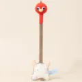 Funny long neck plush toy cute animal stuffed doll abstract soft toy bag pendant gift - Flamingo / 40CM