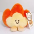 Simpatico giocattolo di peluche fiamma arancione bambola morbida cuscino regalo compleanno - Circa 15cm / Fiamma