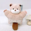 Cute plush animal cushion soft stuffed toy with big tail and funny arms for home office decor. - Flying Squirrel Pillow