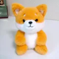 Cute plush toy doll Shiba Inu stuffed animal desk companion soft toy birthday gift for girls - Decompression Beanbag Shiba Inu