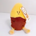 Simpatico giocattolo di peluche castagna arrosto bambola fiamma creativa bambola morbida dolci - Circa 15cm / Patata Dolce